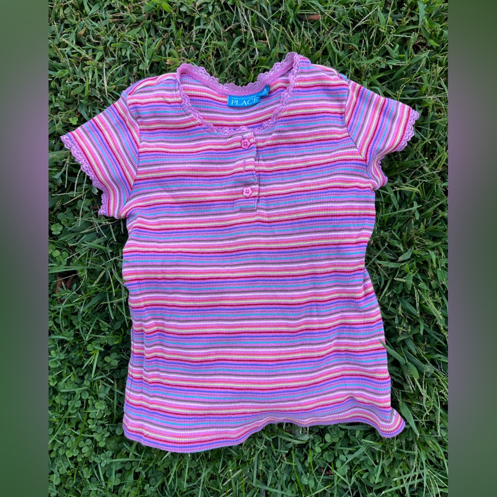 The Children's Place Multicolor Striped Tee